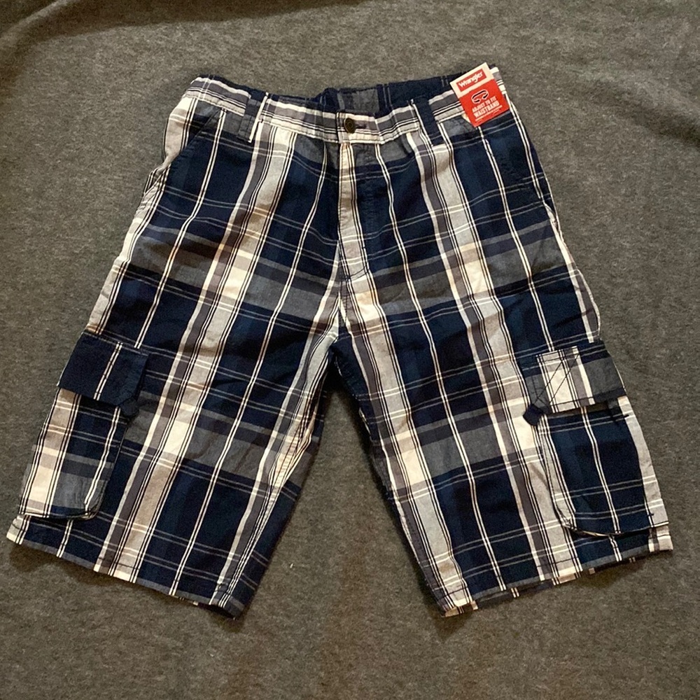 Wrangler Checkered Shorts
